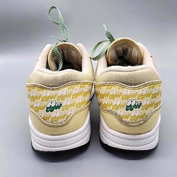 Nike Air Max 1 CJ0609-700 Lemonade Size 7 Women’s Shoes Used Rare 2020 - Picture 5 of 12